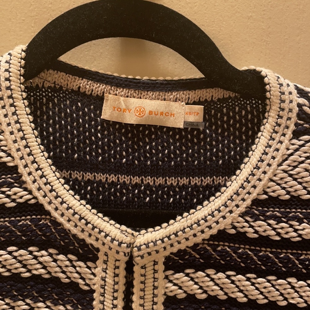 Tory Burch Raffia trim jacket, XS - Picture 2 of 3